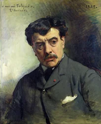 Portræt af Alexander Falguiere (1831-1900) 1887